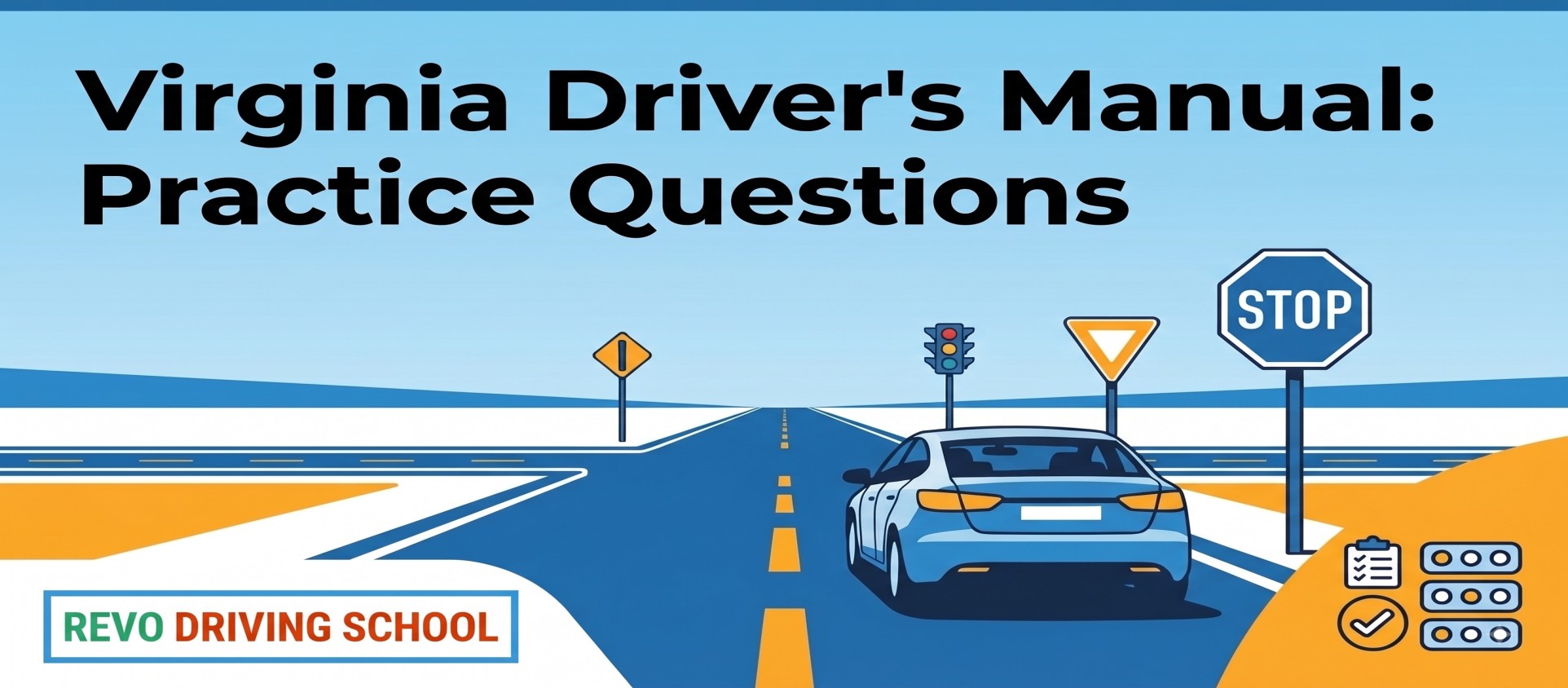 Virginia Driver's Manual: Practice Questions (English)